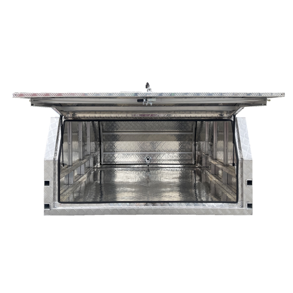 1800mm Jack Off Checker Plate Aluminium Canopy - Image 3
