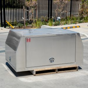 3 Doors 1200mm Flat Plate Aluminium Canopy