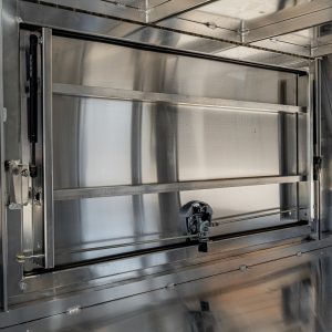 3 Doors 1200mm Flat Plate Aluminium Canopy - Image 6
