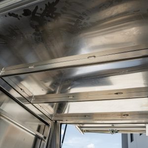 3 Doors 1200mm Flat Plate Aluminium Canopy - Image 7