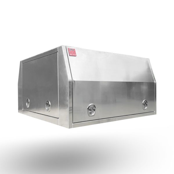 3 Doors 1500mm Flat Plate Aluminium Canopy