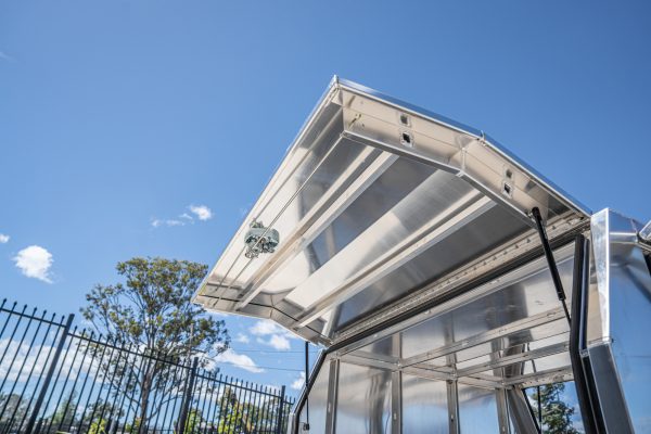 1800mm x 1m High 3 Doors Aluminium Ute Canopy - Image 4