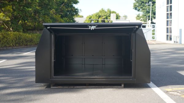 1800mm 1m Hign 3 Doors Jack Off Aluminium Ute Canopy Black - Image 3