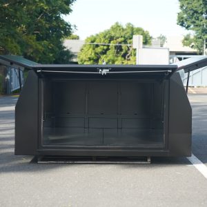 1800mm 1m Hign 3 Doors Jack Off Aluminium Ute Canopy Black - Image 4