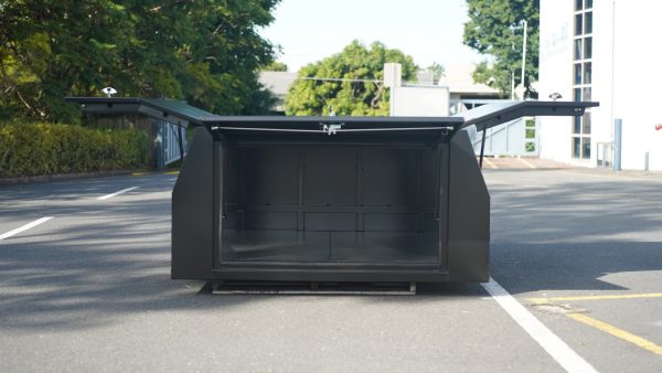 1800mm 1m Hign 3 Doors Jack Off Aluminium Ute Canopy Black - Image 4