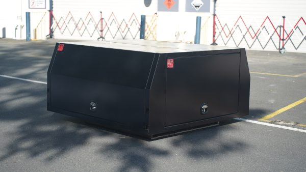 1800mm 1m Hign 3 Doors Jack Off Aluminium Ute Canopy Black