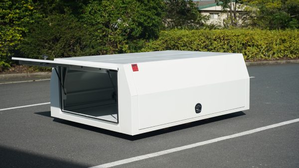 2400mm 3 Doors Aluminium Ute Canopy White - Image 4