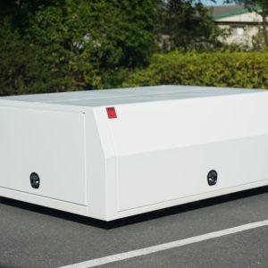 2400mm 3 Doors Aluminium Ute Canopy White