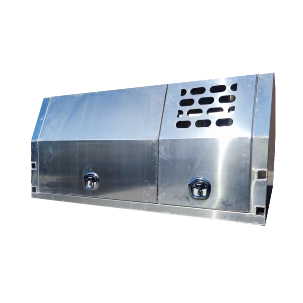 1600mm Jack Off Aluminium Ute Canopy with 1/4 Dog Box - Image 3