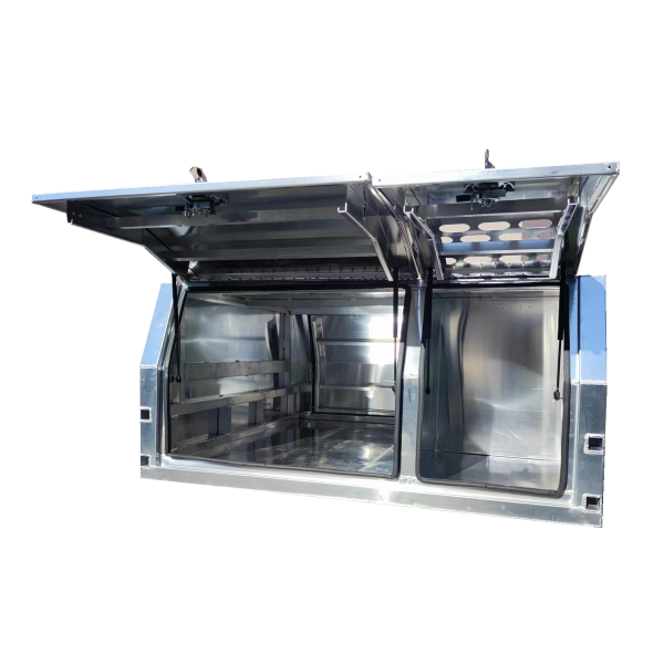 1600mm Jack Off Aluminium Ute Canopy with 1/4 Dog Box - Image 7