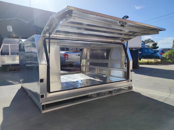 1600mm Jack Off Aluminium Ute Canopy with 1/4 Dog Box - Image 8