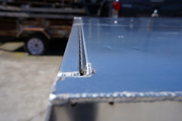 1800mm 1m High Aluminium Ute Canopy With 1/4 Dog Box - Image 3