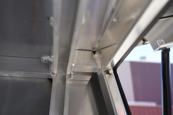 1800mm 1m High Aluminium Ute Canopy With 1/4 Dog Box - Image 7