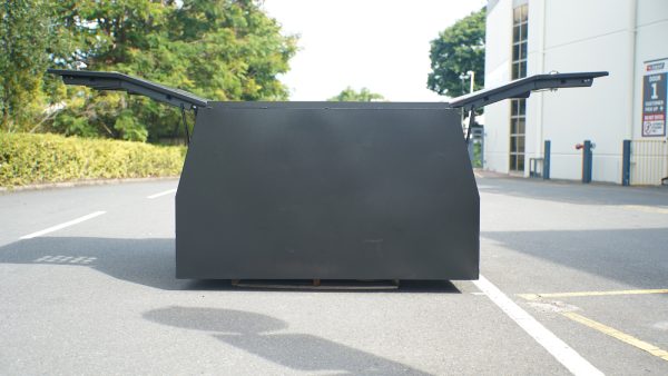 Black 1800mm 1m High Aluminium Ute Canopy With 1/4 Dog Box - Image 5