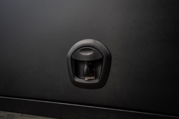 1800mm Flat Aluminium Ute Canopy Dog Box - Black - Image 4