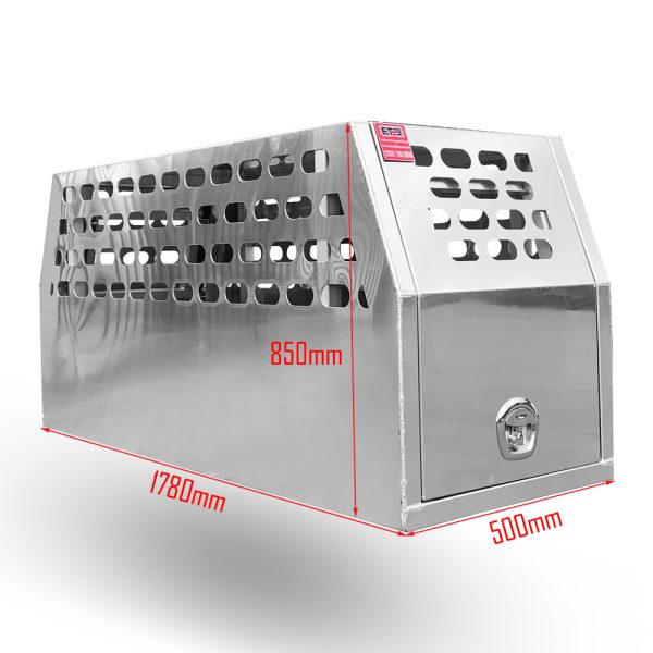 500mm Flat Plate Aluminium Full Dog Box - Image 2