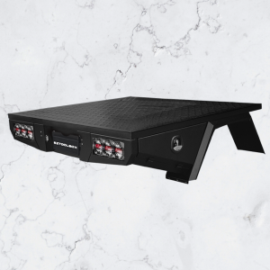 Black Aluminium Tray 1600mm