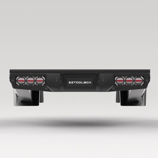 Black Aluminium Tray 1800mm - Image 2