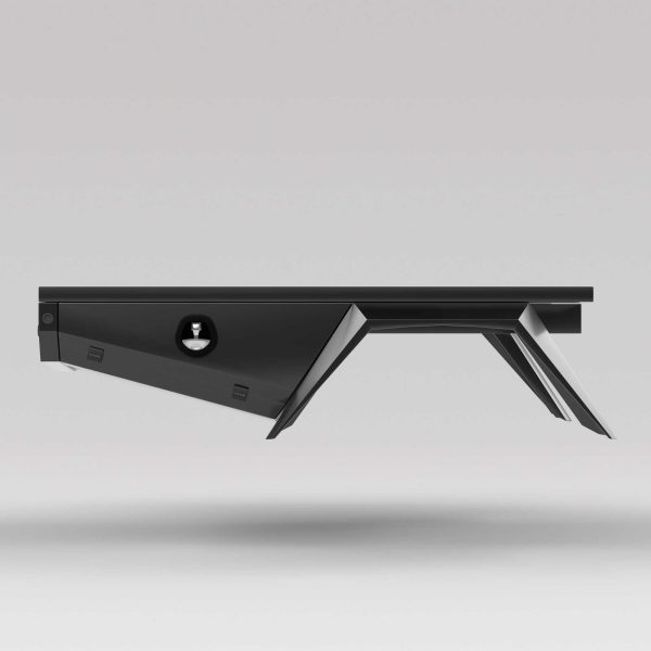 Black Aluminium Tray 1800mm - Image 3