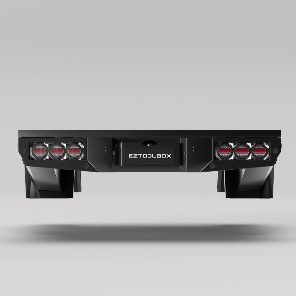 Black Aluminium Tray 1800mm with Trundle Drawer - Image 2