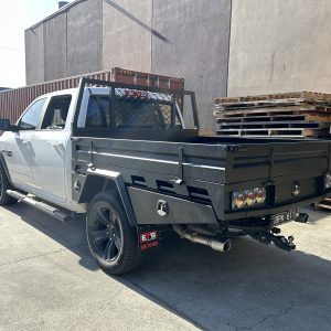 Ram 1500 Ute Tray and Toolboxes Setup