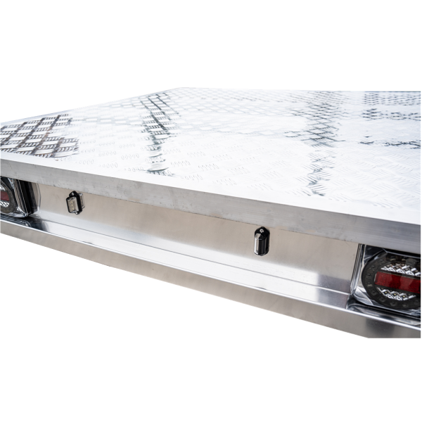 Aluminium Tray 1600mm Double Tapered Style Deck Only - Image 4