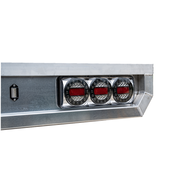 Aluminium Tray 1600mm Double Tapered Style Deck Only - Image 5