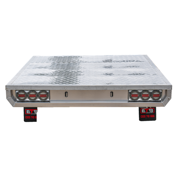 Aluminium Tray 1600mm Double Tapered Style Deck Only - Image 6