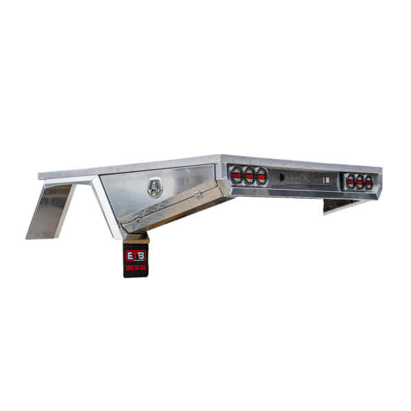 Aluminium Tray 1800mm Double Tapered Style Deck Only - Image 3