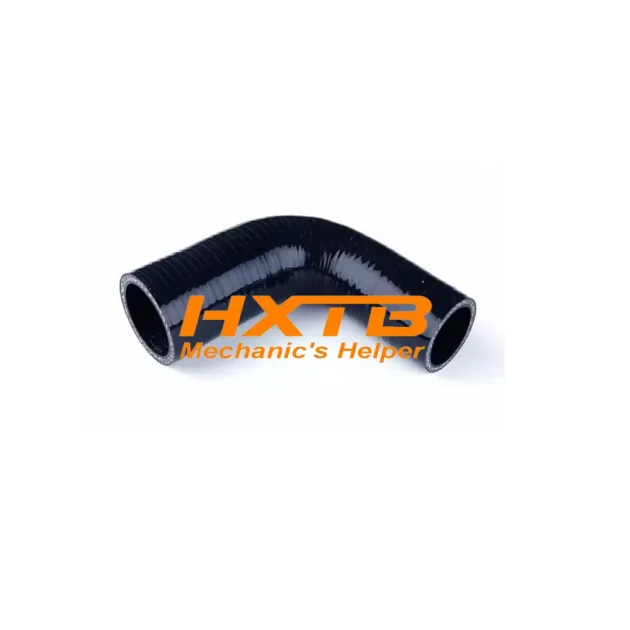 BLACK 90 Degree Reducer Elbow Joiner SILICONE Hose 76mm-102mm 3″- 4″