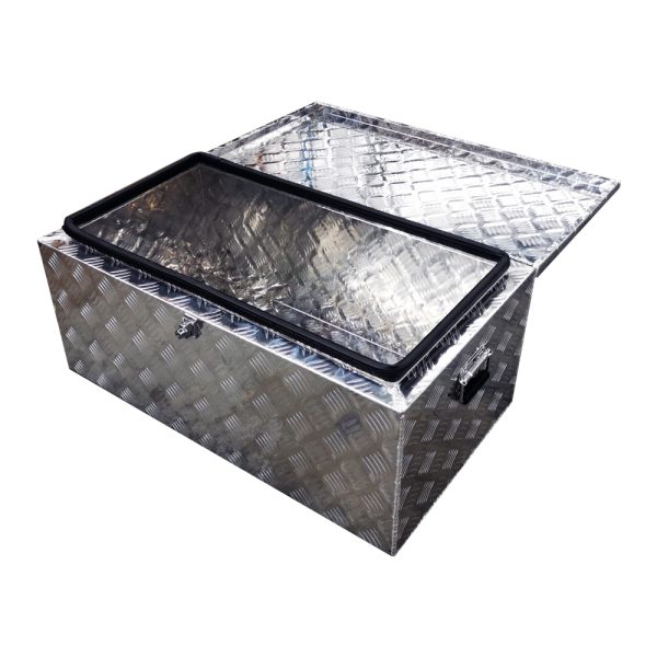 800x450x350mm Aluminium Top Open Tool Box - Image 2