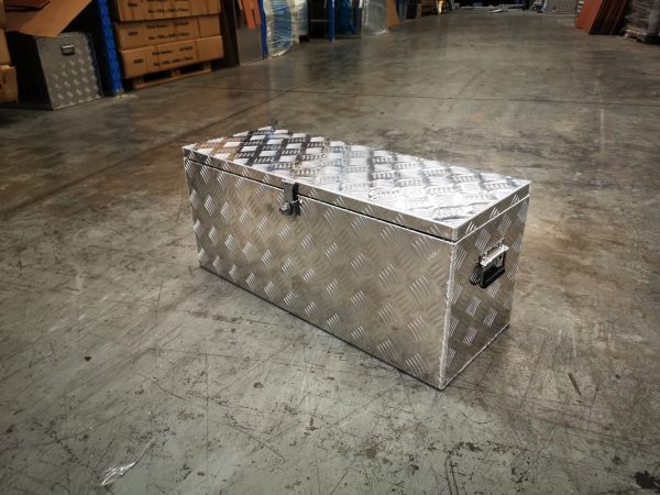 800x450x350mm Aluminium Top Open Tool Box - Image 6