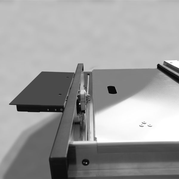 1400mm Aluminium Under Tray Trundle Drawer with Lid - Image 4