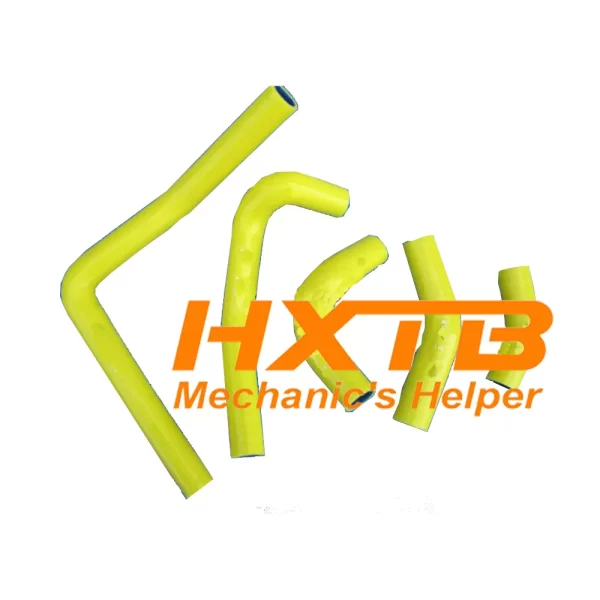 YELLOW Silicone Hose Replacement Set for Honda CR250 Cooling System