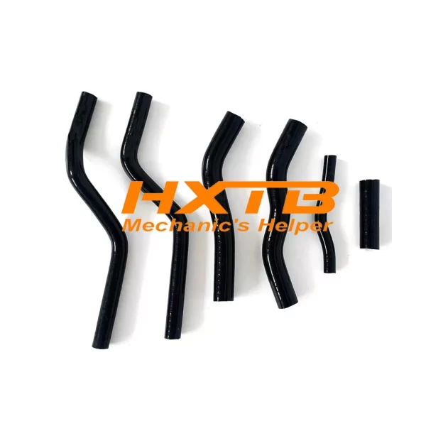 BLACK silicone hose set for Honda CR125R 90-97 - improves heat resistance & durability