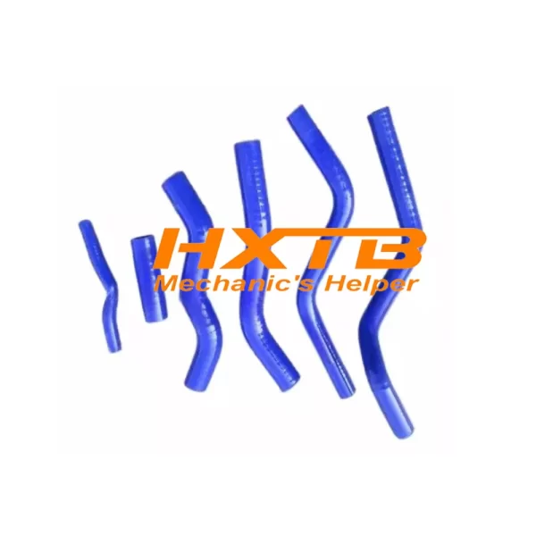 Enhance your CR125R's cooling system with vibrant BLUE silicone radiator hoses (1990-1997)