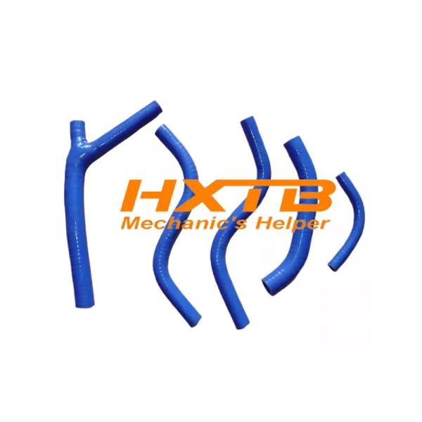 Upgrade your Honda CR125R (87-88) with these vibrant BLUE silicone radiator hoses