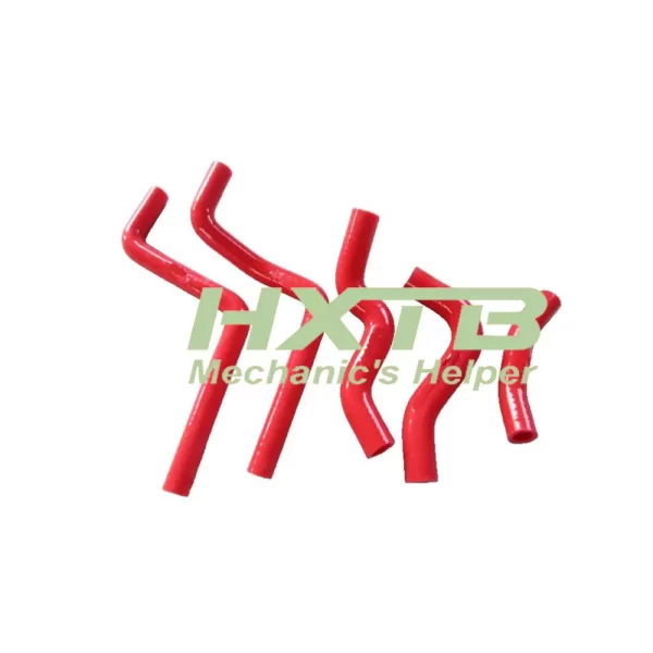Upgrade your Honda CR125R with these vibrant red silicone radiator hoses