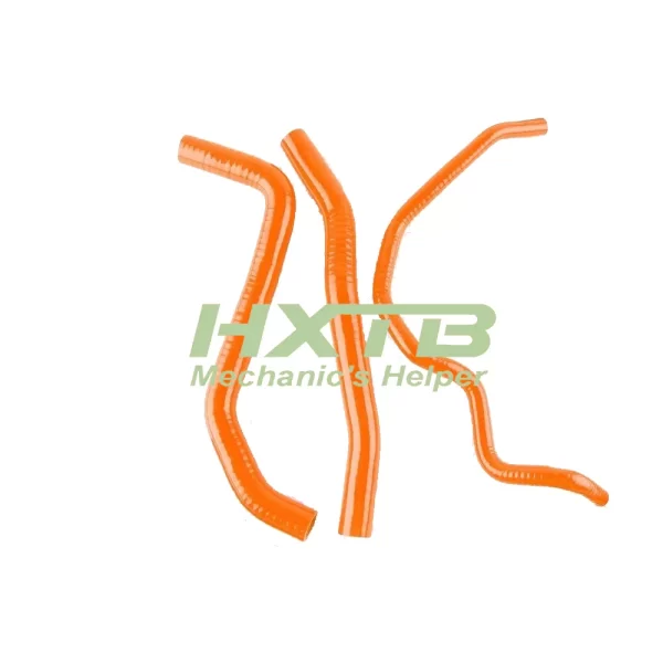 Upgrade your Honda CRF250L with vibrant ORANGE silicone radiator hoses, perfect fit for 2013-2018 models