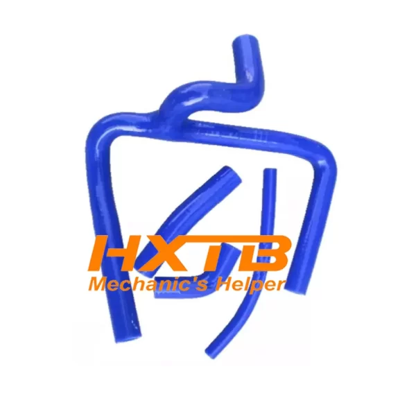 Direct-fit BLUE silicone radiator hoses for 2002-2008 Honda CR250/CR250R motorcycles