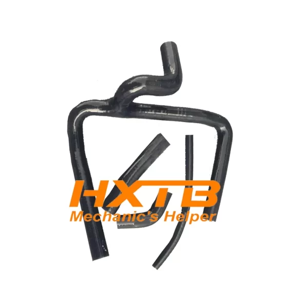 BLACK silicone coolant hose replacement for Honda CR250R (fits 2003, 2004, 2005, 2006 models)