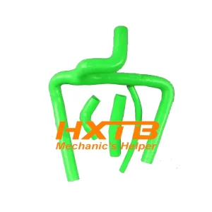 Performance radiator hose kit in GREEN silicone – compatible with Honda CR250R 2002-2008