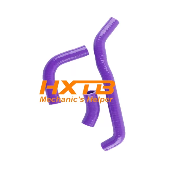 Upgrade your Suzuki DRZ400's radiator system with this high-grade PURPLE silicone hose kit (2002-2014)