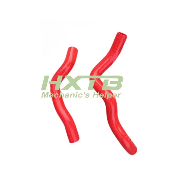 Red silicone radiator hose kit for Suzuki TL1000S (1997-2001), high-performance cooling upgrade