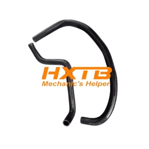 BLACK silicone radiator hose kit for Suzuki LT250/LT250R ATVs (1985-1992), high-performance cooling upgrade