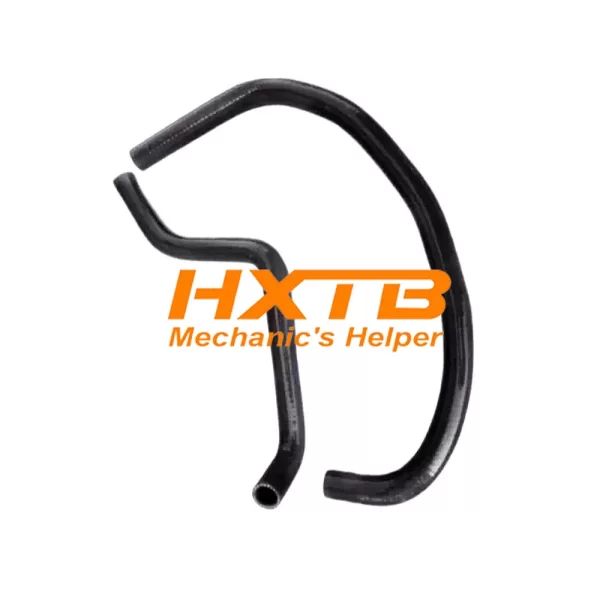 BLACK silicone radiator hose kit for Suzuki LT250/LT250R ATVs (1985-1992), high-performance cooling upgrade