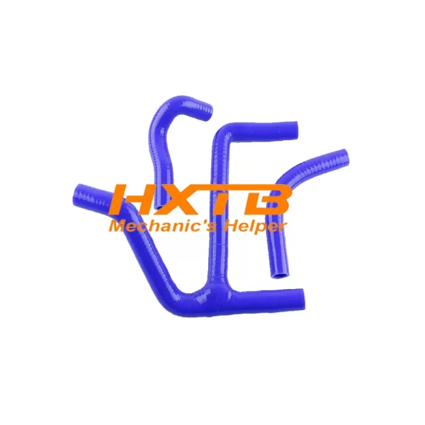 Upgrade your RMZ450 with durable BLUE silicone radiator hoses, designed for 2008-2017 models, includes Y-pipe